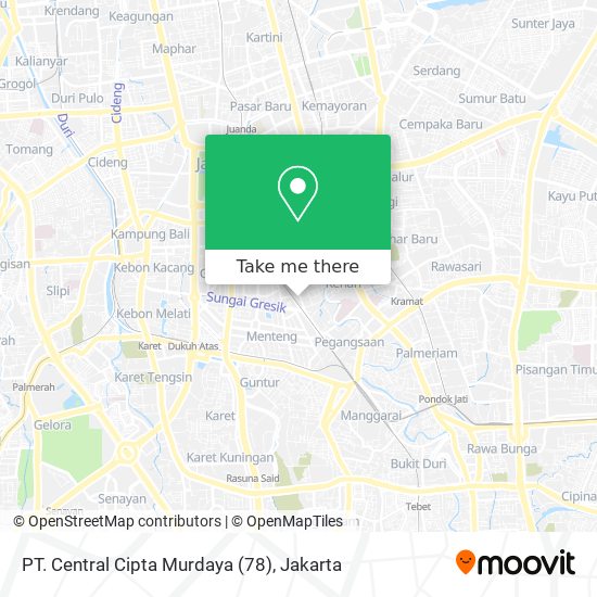 PT. Central Cipta Murdaya (78) map