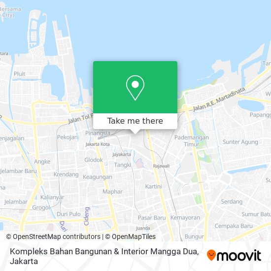 Kompleks Bahan Bangunan & Interior Mangga Dua map