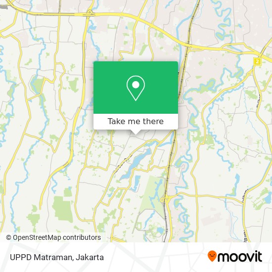 UPPD Matraman map