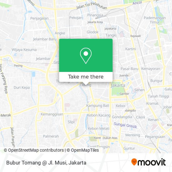 Bubur Tomang @ Jl. Musi map