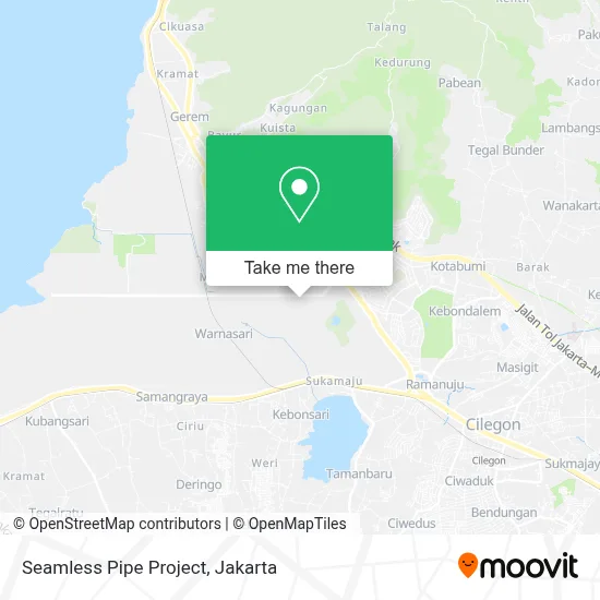 Seamless Pipe Project map