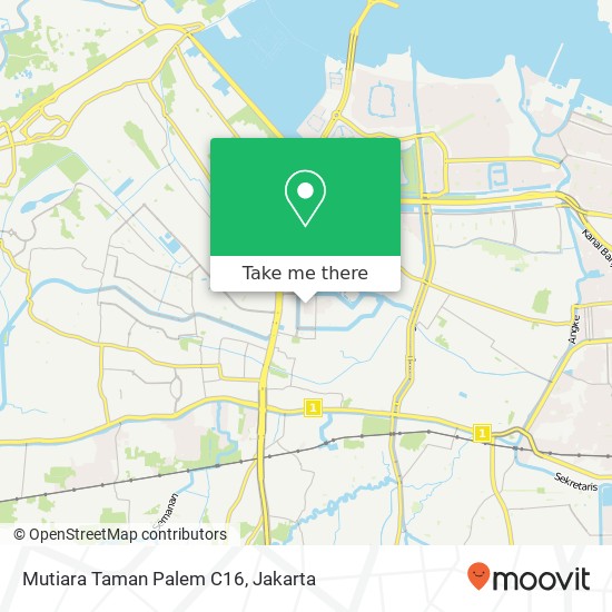 Mutiara Taman Palem C16 map
