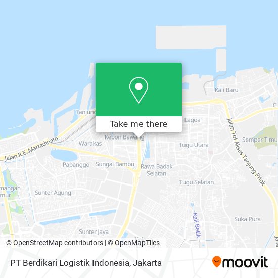 PT Berdikari Logistik Indonesia map