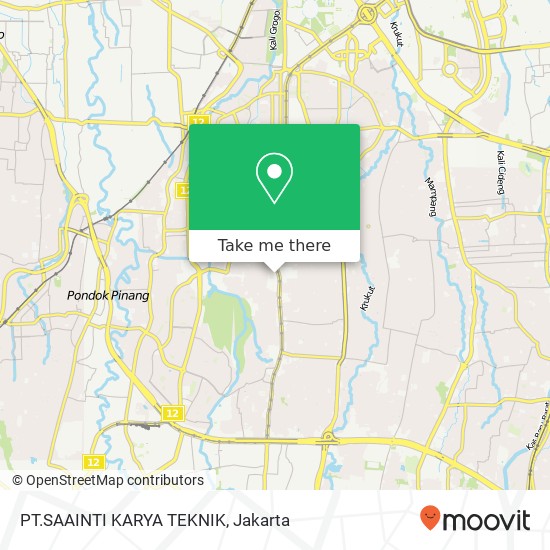 PT.SAAINTI KARYA TEKNIK map