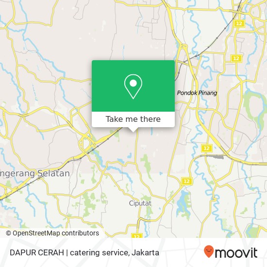 DAPUR CERAH | catering service map