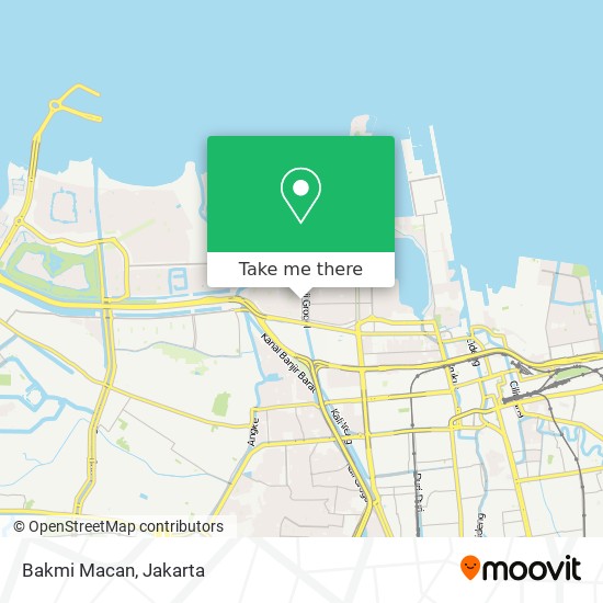 Bakmi Macan map