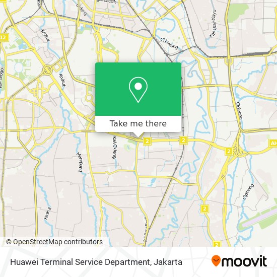 Huawei Terminal Service Department map
