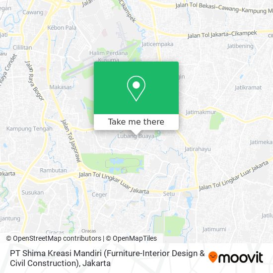 PT Shima Kreasi Mandiri (Furniture-Interior Design & Civil Construction) map
