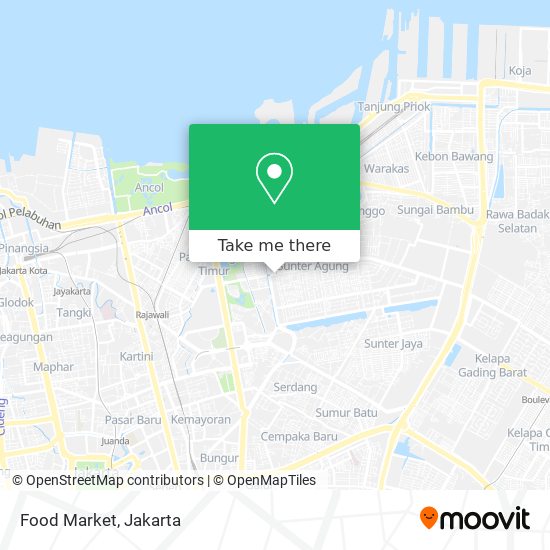 Food Market map