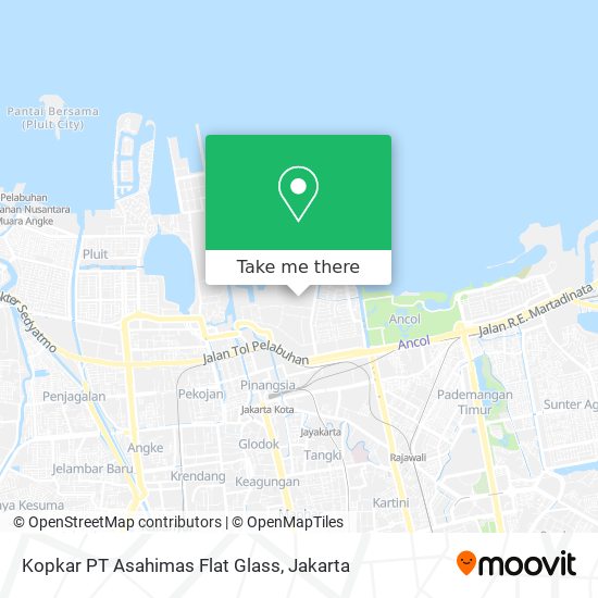 Kopkar PT Asahimas Flat Glass map
