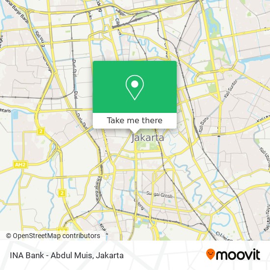 INA Bank - Abdul Muis map