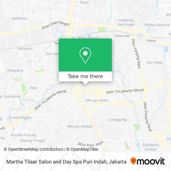 Martha Tilaar Salon and Day Spa Puri Indah map