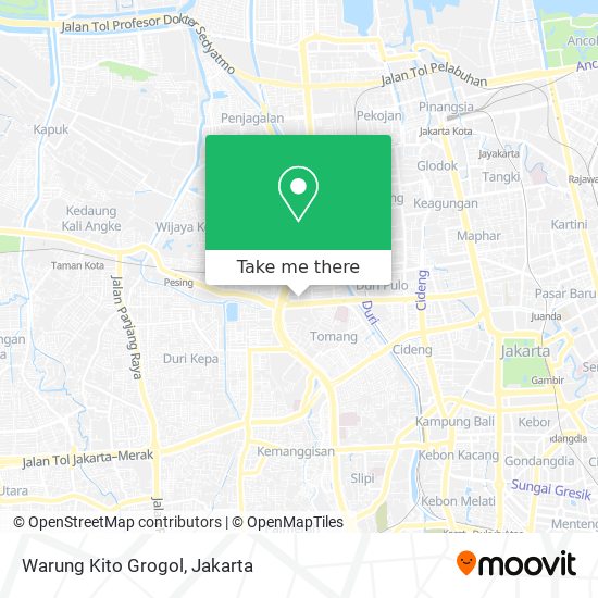 Warung Kito Grogol map