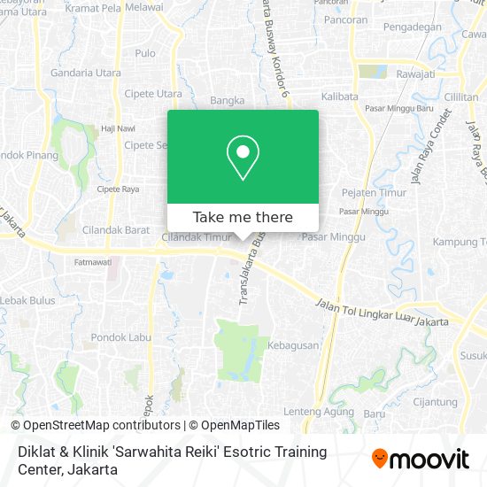 Diklat & Klinik 'Sarwahita Reiki' Esotric Training Center map