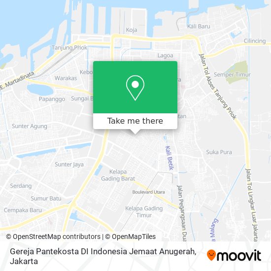 Gereja Pantekosta DI Indonesia Jemaat Anugerah map
