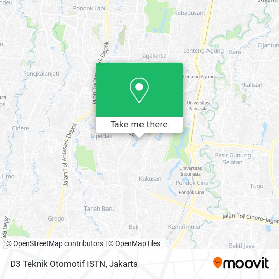 D3 Teknik Otomotif ISTN map