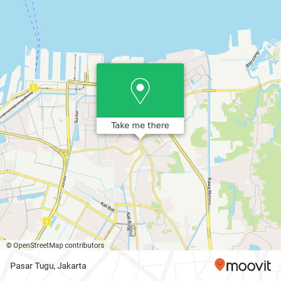 Pasar Tugu map