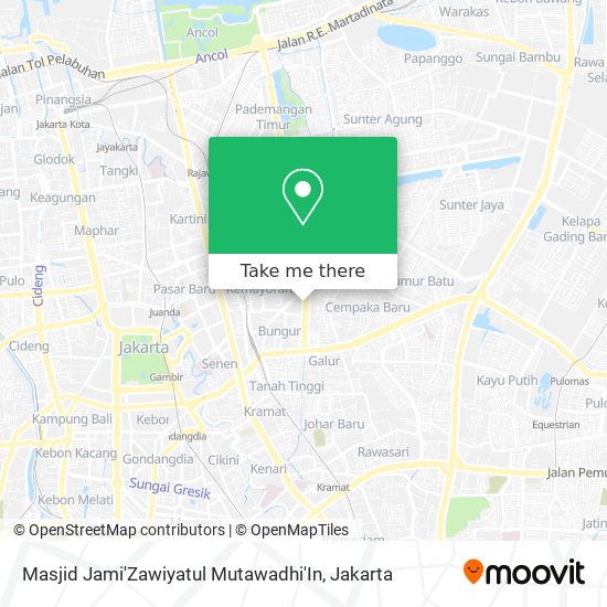 Masjid Jami'Zawiyatul Mutawadhi'In map
