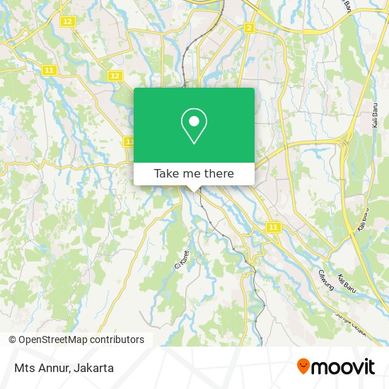 Mts Annur map