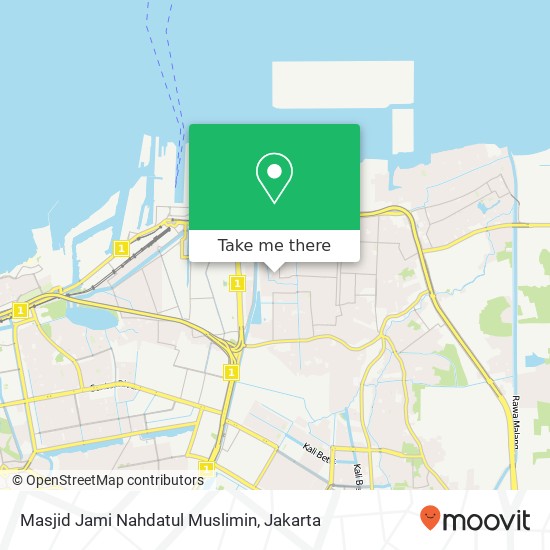 Masjid Jami Nahdatul Muslimin map