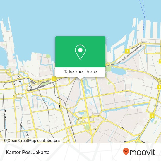 Kantor Pos map