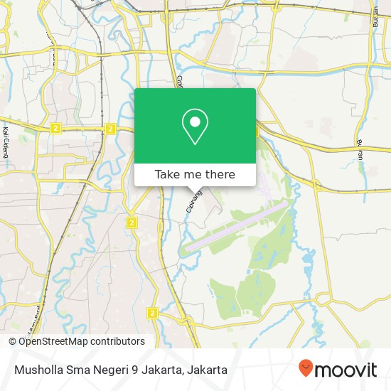 Musholla Sma Negeri 9 Jakarta map