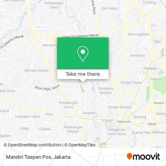 Mandiri Taspen Pos map