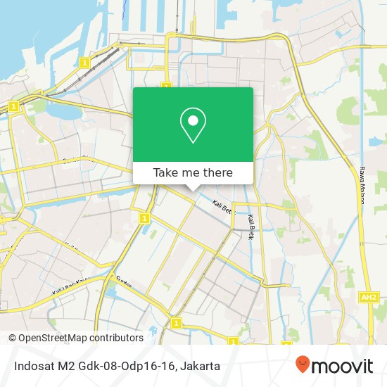 Indosat M2 Gdk-08-Odp16-16 map