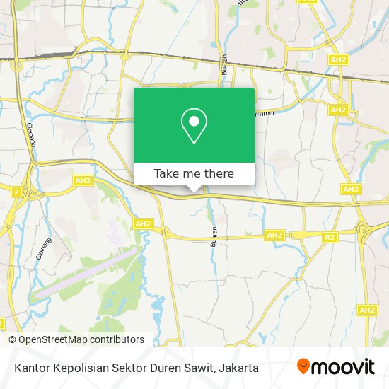 Kantor Kepolisian Sektor Duren Sawit map