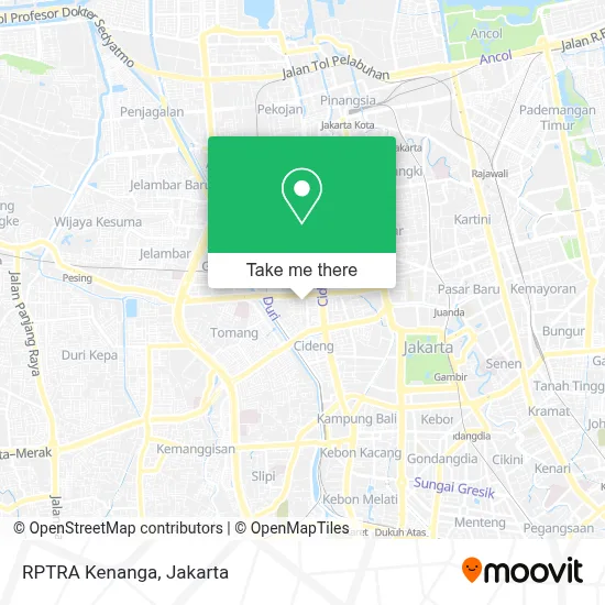 RPTRA Kenanga map