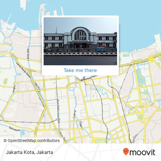 Jakarta Kota map