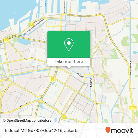 Indosat M2 Gdk-08-Odp42-16 map