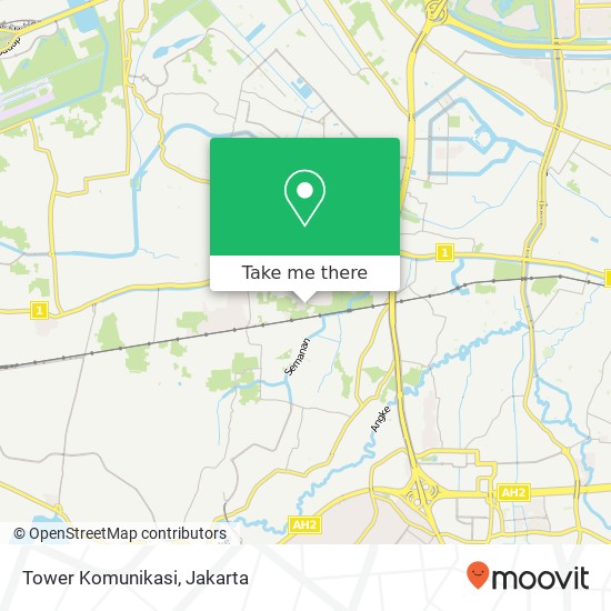 Tower Komunikasi map