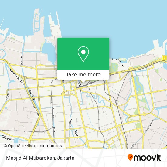 Masjid Al-Mubarokah map