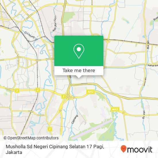 Musholla Sd Negeri Cipinang Selatan 17 Pagi map