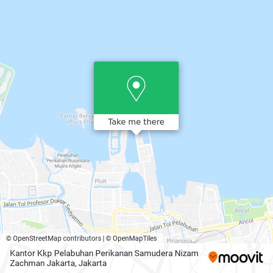 Kantor Kkp Pelabuhan Perikanan Samudera Nizam Zachman Jakarta map
