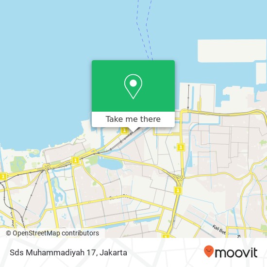 Sds Muhammadiyah 17 map