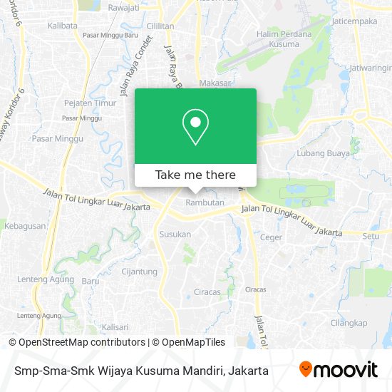 Smp-Sma-Smk Wijaya Kusuma Mandiri map