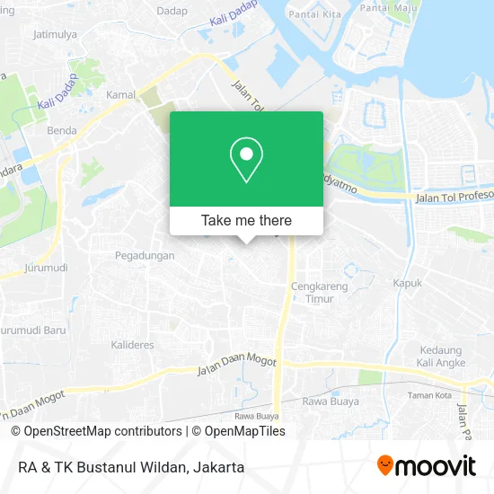 RA & TK Bustanul Wildan map