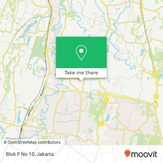 Blok F No 10 map