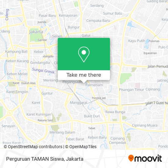 Perguruan TAMAN Siswa map