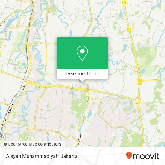 Aisyah Muhammadiyah map