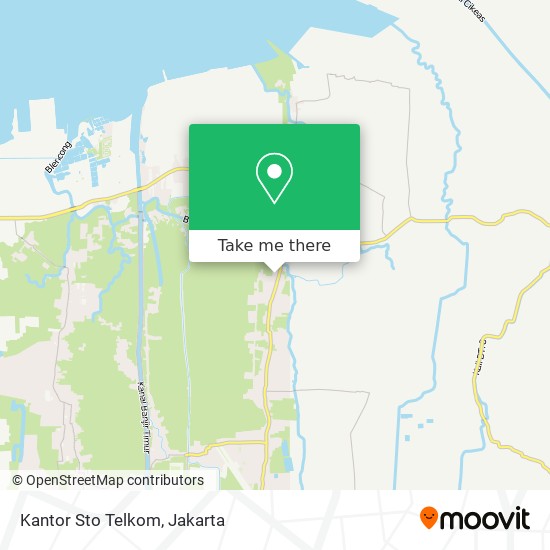 Kantor Sto Telkom map