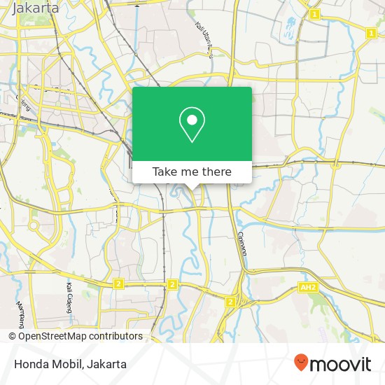 Honda Mobil map