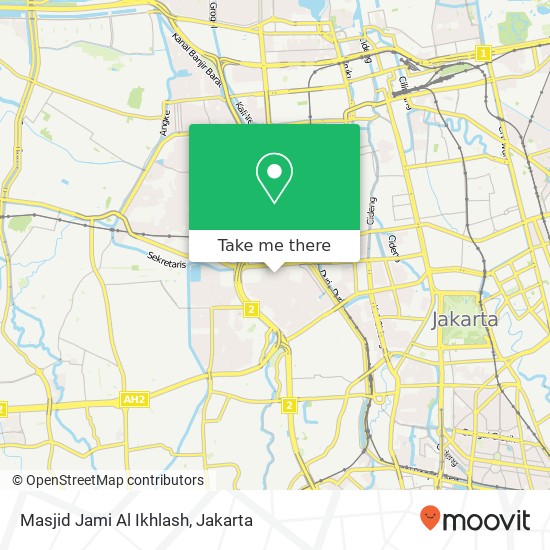 Masjid Jami Al Ikhlash map