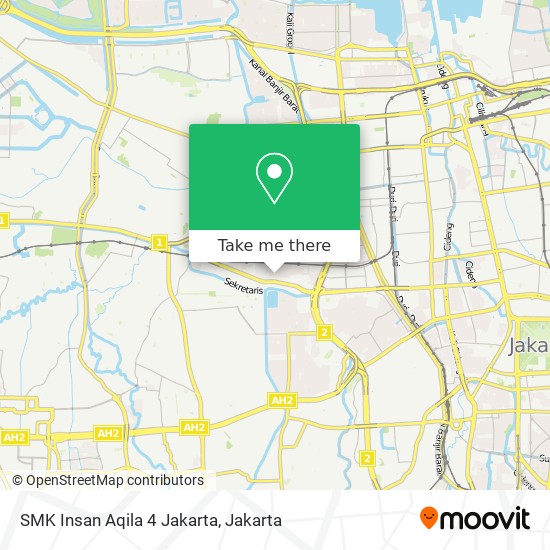 SMK Insan Aqila 4 Jakarta map