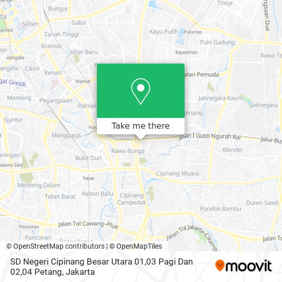 SD Negeri Cipinang Besar Utara 01,03 Pagi Dan 02,04 Petang map