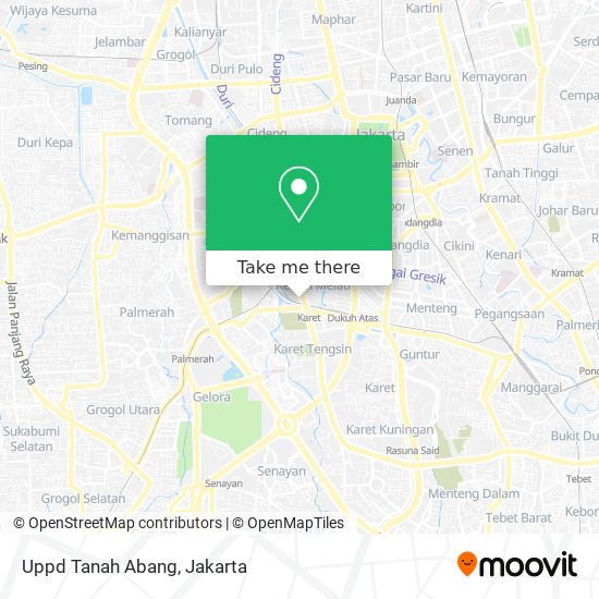 Uppd Tanah Abang map