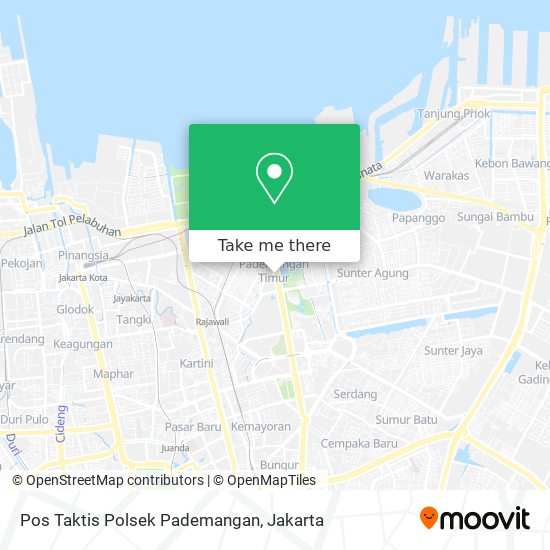 Pos Taktis Polsek Pademangan map