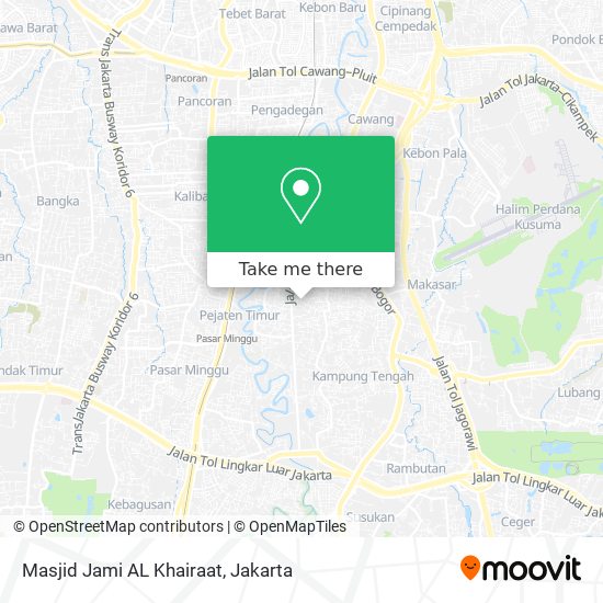 Masjid Jami AL Khairaat map